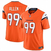 Youth Denver Broncos #99 Zach Allen Orange 2024 F.U.S.E. Vapor Limited Stitched Jersey Dzhi,baseball caps,new era cap wholesale,wholesale hats